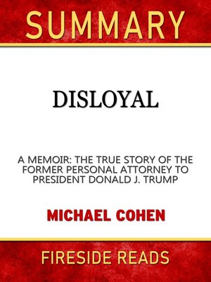cover image of Summary of Disloyal
